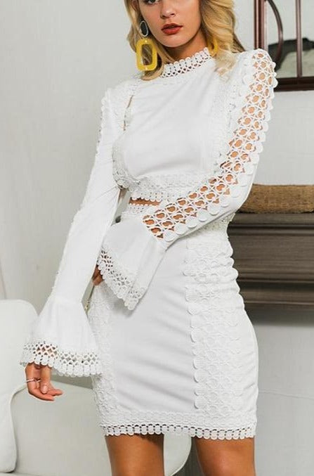 Elegant Lace Bodycon Dress